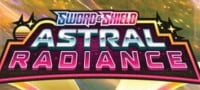 Sword and Shield Astral Radiance logo with pink and purple gradient background