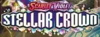 Scarlet Violet Stellar Crowd Pokemon card game logo and artwork